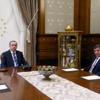 1,5 saatlik Erdoğan-Davutoğlu görüşmesi