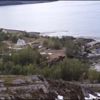 Norveç'te toprak kayması kamerada Norveç'te toprak kayması kamerada