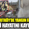 ﻿Arnavutköy'de hırdavat deposunda çıkan yangında 4 kişi öldü