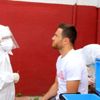 Hatayspor da futbolculara Kovid-19 testi yapıldı Hatayspor da futbolculara Kovid-19 testi yapıldı
