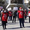 Bakırköy Belediyesi İşçileri, anayasal hakları olan toplusözleşme için mücadele ediyor Bakırköy Belediyesi İşçileri, anayasal hakları olan toplusözleşme için mücadele ediyor