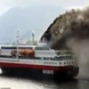Seyir halindeyken yanan İtalyan feribotundan ilk görüntü
