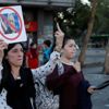 Şili eylemcileri direniş mesajı veriyor Şili eylemcileri direniş mesajı veriyor