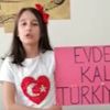 Miniklerden 'Evde kal Türkiye' mesajı Miniklerden 'Evde kal Türkiye' mesajı