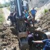 Göçük altında kalan işçiler kurtarıldı Göçük altında kalan işçiler kurtarıldı