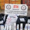 Gaziantep’te 2 bin 300 paket kaçak sigara ele geçirildi