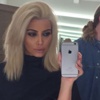 Kim Kardashian yine sarışın oldu