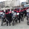 İstanbul polisinden gövde gösterisi: Turistler hayranlıkla izledi