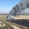 İzmir Kuş Cenneti yakınında korkutan yangın