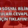 LYS sosyal bilimler soruları cevapları ÖSYM son dakika açıklaması LYS sosyal bilimler soruları cevapları ÖSYM son dakika açıklaması