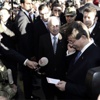 Davutoğlu'ndan Samaras'a sınırdan telefon Davutoğlu'ndan Samaras'a sınırdan telefon