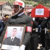Iğdır'da şehit olan askerler son yolculuğuna uğurlandı