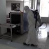 Denizli de koronavirüse karşı dezenfeksiyon çalışması