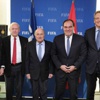Başkan Demirören, FIFA Başkanı Blatter ile buluştu