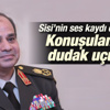 Sisi'nin kurmaylarla yaptığı konuşmasının ses kaydı çıktı Sisi'nin kurmaylarla yaptığı konuşmasının ses kaydı çıktı