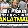 İstiklal Caddesi'nde şoke eden görüntüler! Maske çene altı için değil! İstiklal Caddesi'nde şoke eden görüntüler! Maske çene altı için değil!