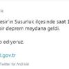 Susurluk ta 4.1 büyüklüğünde deprem Susurluk ta 4.1 büyüklüğünde deprem