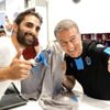 Trabzonspor Başkanı Ahmet Ağaoğlu na futbolculardan ... Trabzonspor Başkanı Ahmet Ağaoğlu na futbolculardan ...