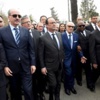 Tunus'ta teröre karşı lider yürüyüşü Tunus'ta teröre karşı lider yürüyüşü