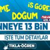 Faruk Erdem yazdı! İlk çocuğunu dünyaya getiren anneye 13 bin lira destek Faruk Erdem yazdı! İlk çocuğunu dünyaya getiren anneye 13 bin lira destek