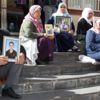 HDP önündeki ailelerin evlat nöbeti 203'üncü gününde HDP önündeki ailelerin evlat nöbeti 203'üncü gününde