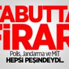 Tabutta firar! Polis, Jandarma ve MİT hepsi peşindeydi.. Tabutta firar! Polis, Jandarma ve MİT hepsi peşindeydi..