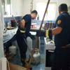 Kahvaltı hazırlarken yılanlar evi bastı! Kahvaltı hazırlarken yılanlar evi bastı!