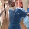 Fransa'da sağlık çalışanlarına kalitesiz önlük veriliyor Fransa'da sağlık çalışanlarına kalitesiz önlük veriliyor