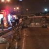 İstanbul'da minibüs bariyerlere çarptı: 1 ölü
