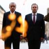 Cumhurbaşkanı Erdoğan Meçhul Asker Anıtı'na çelenk bıraktı