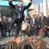 Bakan Veysel Eroğlu önce ağaç dikti sonra ateşin üzerinden atladı Bakan Veysel Eroğlu önce ağaç dikti sonra ateşin üzerinden atladı