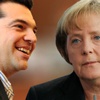 Merkel Çipras'a telgraf çekti Merkel Çipras'a telgraf çekti