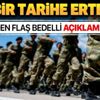 Son dakika: MSB'den bedelli askerlik açıklaması Son dakika: MSB'den bedelli askerlik açıklaması