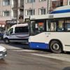 Başkent’te kamyon EGO otobüsüne çarptı Başkent’te kamyon EGO otobüsüne çarptı