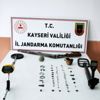 Kayseri de 59 parça tarihi eser ele geçirildi Kayseri de 59 parça tarihi eser ele geçirildi