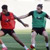 Galatasaray derbinin taktiğini çalıştı Galatasaray derbinin taktiğini çalıştı