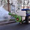 Tatvan da dezenfeksiyon çalışmaları sürüyor Tatvan da dezenfeksiyon çalışmaları sürüyor