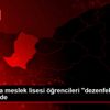 Sakarya da meslek lisesi öğrencileri "dezenfektan ... Sakarya da meslek lisesi öğrencileri "dezenfektan ...