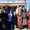 Davutoğlu'ndan 'Diriliş Ertuğrul'a sürpriz ziyaret! Davutoğlu'ndan 'Diriliş Ertuğrul'a sürpriz ziyaret!