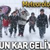 Son dakika: Meteoroloji vatandaşları uyardı! Yoğun kar geliyor
