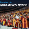 Mondragon'a Arena'da sevgi seli Mondragon'a Arena'da sevgi seli