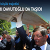 Davutoğlu kurbanların tabutlarını taşıdı