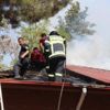 Aile sağlık merkezinde korkutan yangın