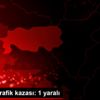 Sivas ta trafik kazası: 1 yaralı Sivas ta trafik kazası: 1 yaralı