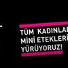 Erkeklerden kadınlar için 'mini etekli' eylem