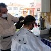 Nevşehir de berberler açıldı, ilk tıraşlar yapıldı