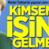 Merkel'den Türkiye'ye destek açıklaması! Merkel'den Türkiye'ye destek açıklaması!