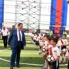 Karesi Belediyesinden kırsal mahallelere halı saha Karesi Belediyesinden kırsal mahallelere halı saha