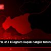 Gaziantep te 413 kilogram kaçak nargile tütünü ele ... Gaziantep te 413 kilogram kaçak nargile tütünü ele ...