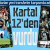 Beşiktaş'ta Alex Teixeira ve Batshuayi taraftarı mest etti